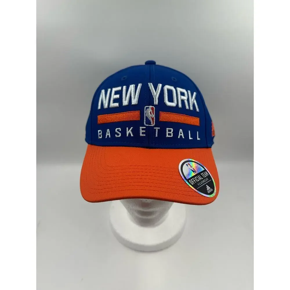 New York Knicks Adidas NBA Adjustable 2Tone Slouch Cap Basketball Hat